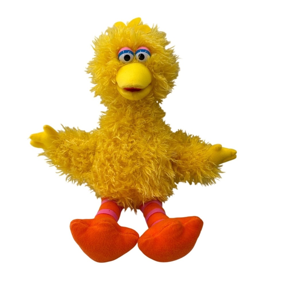 Sesame Street Big Bird Plush Toy 2022 SeaWorld & Busch Gardens Exclusive 14"
